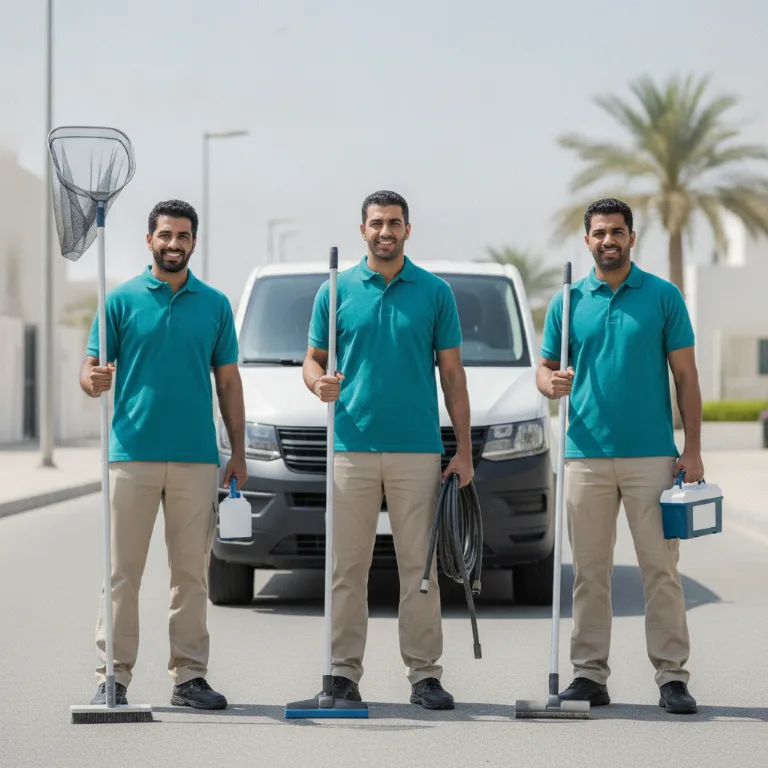 Pool Service team in Al Sajaah